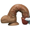 RealCockz Gode Realook 20 x 4.8cm Marron